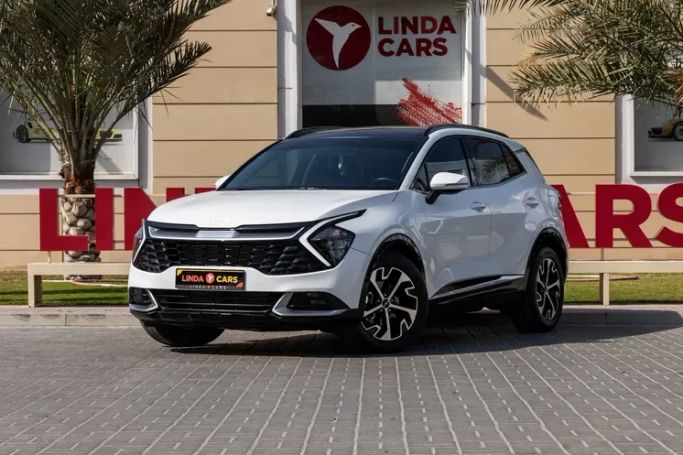 Used Kia Sportage V, 2.5 l, 2023 in UAE, Dubai by Linda Cars, White color. GCC Specs | AUTO.AE | Listing #266716