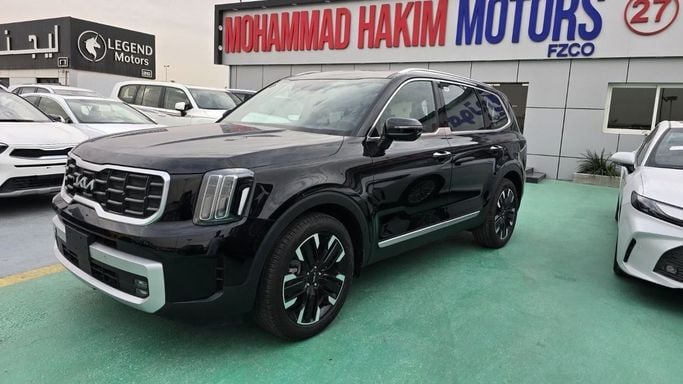 Новый Kia Telluride I Рестайлинг, 3.8 л, 2024 в Дубае от Mohamed Hakim Motors Черный цвет. GCC | AUTO.AE