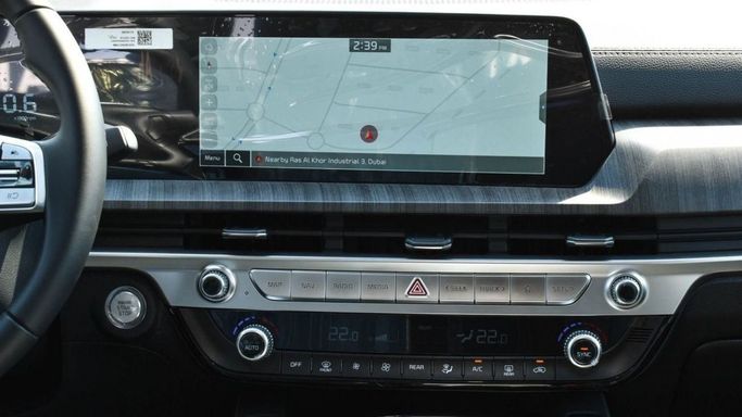 New Kia Telluride I, 3.8 l, 2025 in Dubai by Mohamed Hakim Motors, Light Blue color. GCC Specs | AUTO.AE