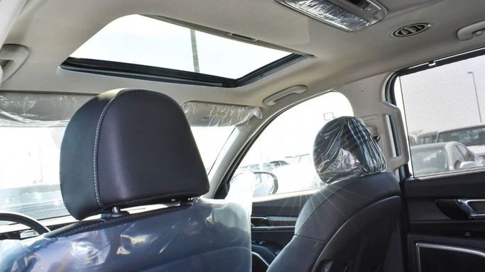 New Kia Telluride I, 3.8 l, 2025 in Dubai by Mohamed Hakim Motors, Light Blue color. GCC Specs | AUTO.AE