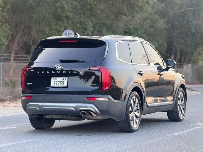 Подержанный Kia Telluride I, 3.8 л, 2020 в Дубае от Abdo Al Muthanna Used Cars Черный цвет. GCC | AUTO.AE