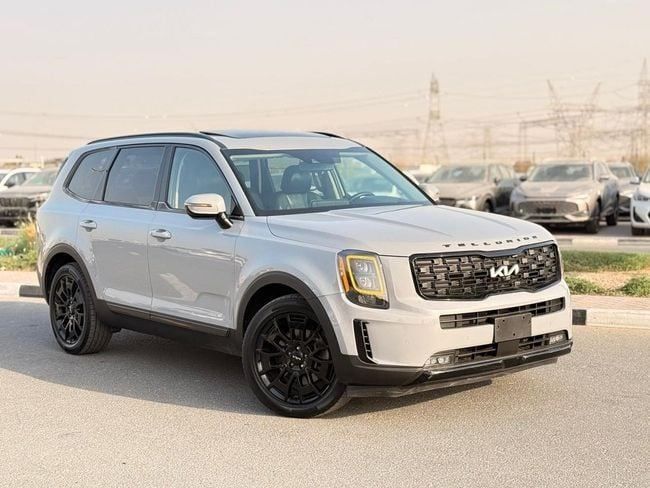 Used Kia Telluride I, 3.8 l, 2022 in Dubai by GHAZNI MOTORS, Grey color. American Specs | AUTO.AE | Listing #259136