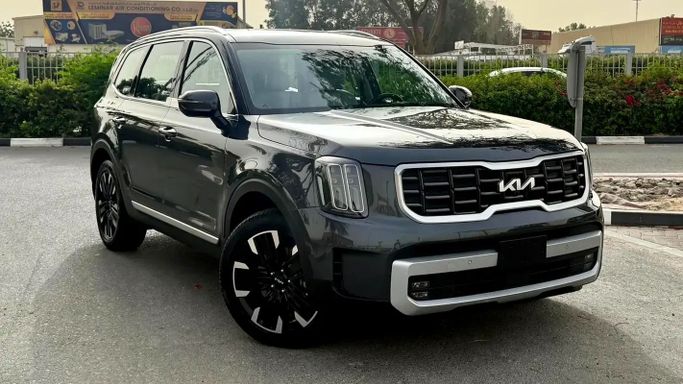 مستعملة Kia Telluride أنا فيس ليفت, 3.8 l, 2023 في في دبي من Auto Links LLC، اللون رمادي. مواصفات الخليج | AUTO.AE | إعلان #260851