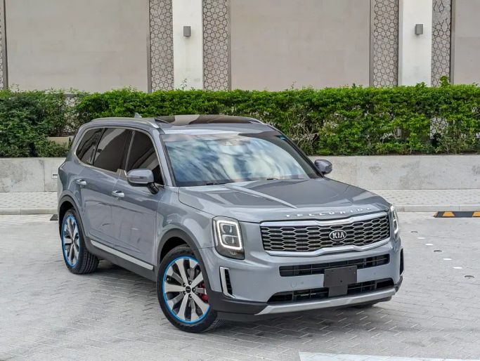 Used Kia Telluride I, 3.8 l, 2021 in Dubai by NEW ABU TAJ MOTORS, Grey color. GCC Specs | AUTO.AE | Listing #262609