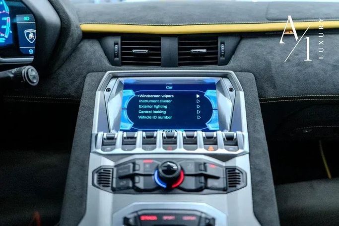 Подержанный Lamborghini Aventador LP700-4 I, 6.5 л, 2013 в Дубае от A1 Luxury Motors Черный цвет. GCC | AUTO.AE