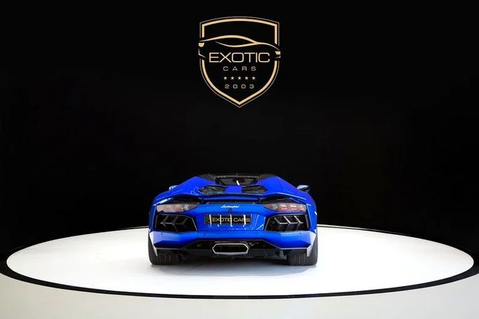Подержанный Lamborghini Aventador LP700-4 I, 6.5 л, 2014 в Дубае от Exotic Cars Синий цвет. GCC | AUTO.AE