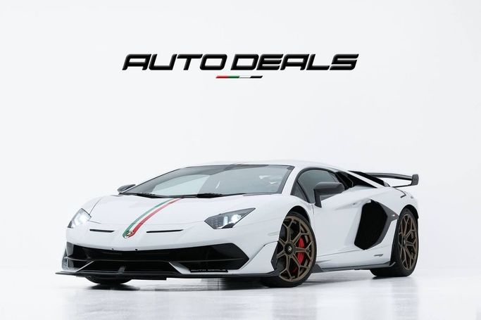 Подержанный Lamborghini Aventador SVJ I Рестайлинг, 6.5 л, 2019 в Дубае от AUTO DEALS Белый цвет. GCC | AUTO.AE