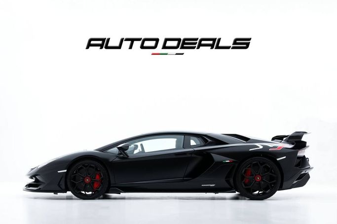 Подержанный Lamborghini Aventador SVJ I Рестайлинг, 6.5 л, 2019 в Дубае от AUTO DEALS Черный цвет. Европейская | AUTO.AE