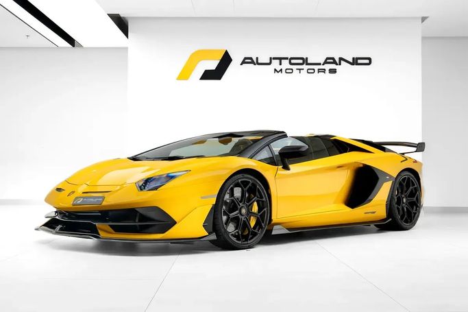 Used Lamborghini Aventador SVJ I Facelift, 6.5 l, 2020 in Dubai by Auto Land Motor, Yellow color. European Specs | AUTO.AE