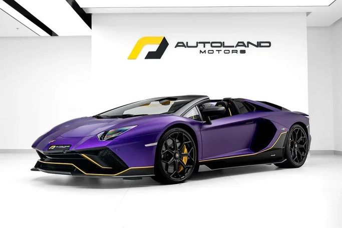 Used Lamborghini Aventador LP780-4 Ultimae I Facelift, 6.5 l, 2022 in Dubai by Auto Land Motor, Purple color. European Specs | AUTO.AE