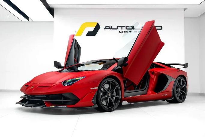 Used Lamborghini Aventador SVJ I Facelift, 6.5 l, 2019 in Dubai by Auto Land Motor, Red color. European Specs | AUTO.AE