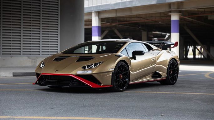 Lamborghini Huracán STO I Рестайлинг, 2022 купе спорт класса в Дубае от LeveL Up Car Rental  золотистый цвет | AUTO.AE | Объявление #1710