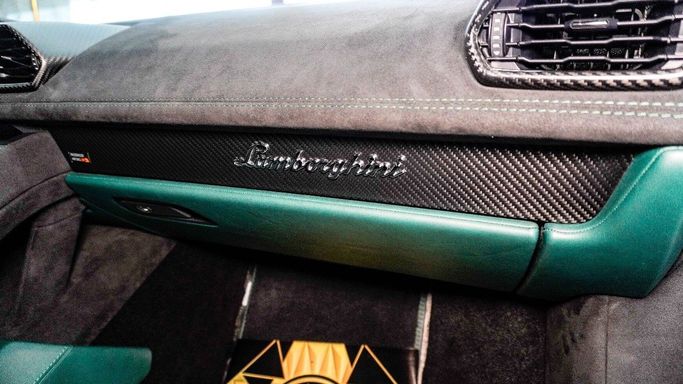 New Lamborghini Huracán Tecnica I Facelift, 5.2 l, 2023 in Dubai by 777 CARS, Green color. European Specs | AUTO.AE