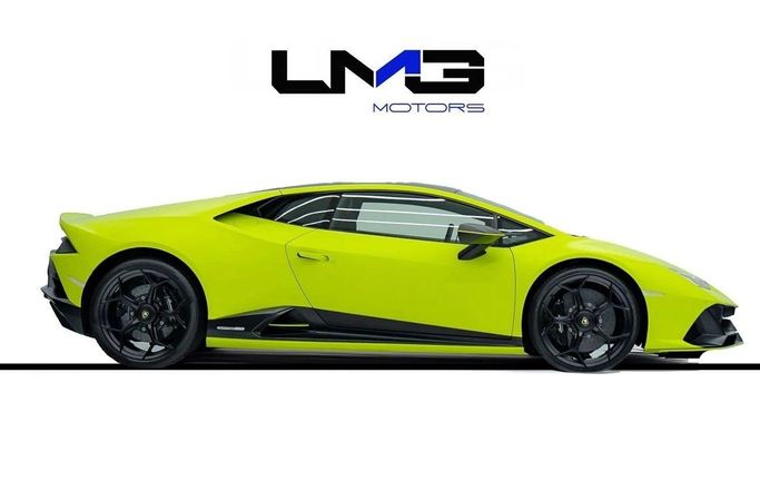 Used Lamborghini Huracán EVO I Facelift, 5.2 l, 2021 in Dubai by LMG Motors, Green color. Japanese Specs | AUTO.AE