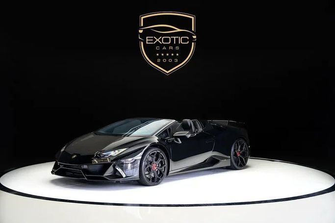 Подержанный Lamborghini Huracán EVO Spyder I Рестайлинг, 5.2 л, 2022 в Дубае от Exotic Cars Черный цвет. Other | AUTO.AE