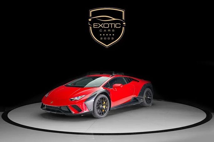 Новый Lamborghini Huracán Sterrato I Рестайлинг, 5.2 л, 2024 в Дубае от Exotic Cars Красный цвет. Other | AUTO.AE