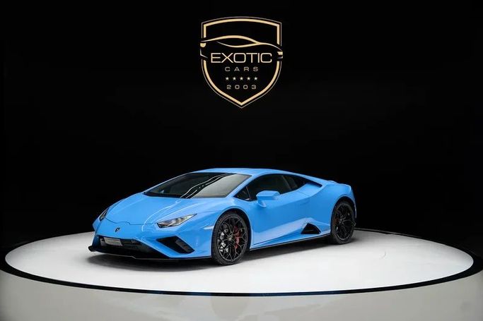 Подержанный Lamborghini Huracán EVO I Рестайлинг, 5.2 л, 2021 в Дубае от Exotic Cars Синий цвет. Other | AUTO.AE