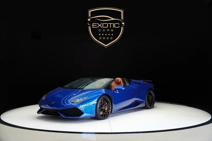 Подержанный Lamborghini Huracán I, 5.2 л, 2017 в Дубае от Exotic Cars Синий цвет. Other | AUTO.AE