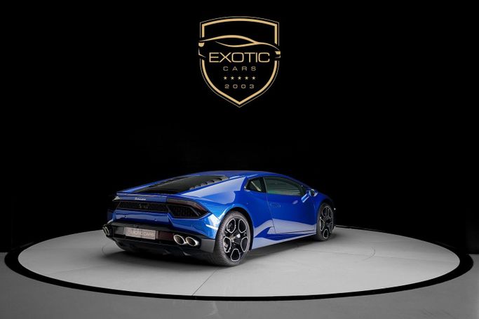 Used Lamborghini Huracán I, 5.2 l, 2019 in Dubai by Exotic Cars, Blue color. Other | AUTO.AE
