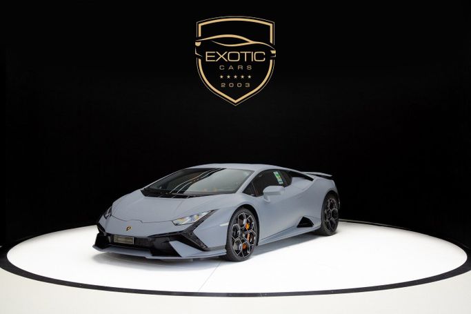 Used Lamborghini Huracán Tecnica I Facelift, 5.2 l, 2024 in Dubai by Exotic Cars, Grey color. GCC Specs | AUTO.AE