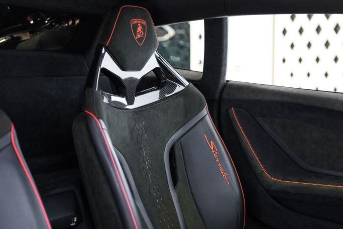 Used Lamborghini Huracán Sterrato I Facelift, 5.2 l, 2023 in Dubai by Exotic Cars, Black color. GCC Specs | AUTO.AE