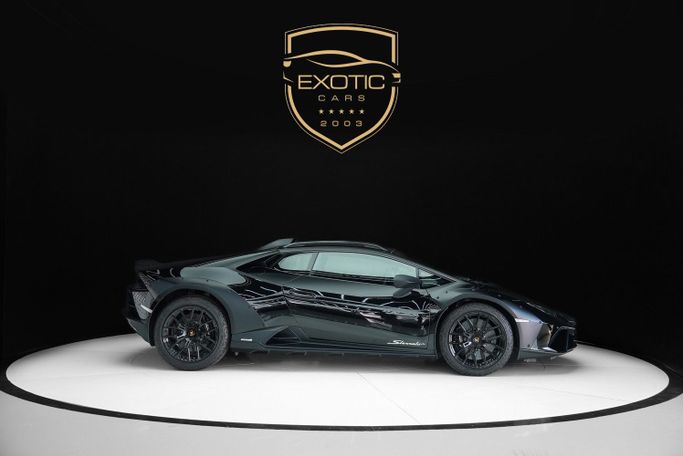 Used Lamborghini Huracán Sterrato I Facelift, 5.2 l, 2023 in Dubai by Exotic Cars, Black color. GCC Specs | AUTO.AE