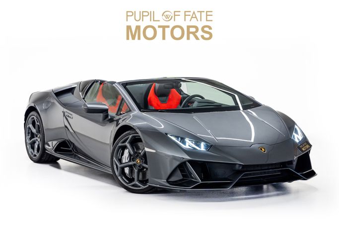 جديدة Lamborghini Huracán EVO RWD Spyder أنا شد الوجه, 5.2 l, 2024 في في دبي من PUPIL OF FATE MOTORS، اللون رمادي. المواصفات الأوروبية | AUTO.AE