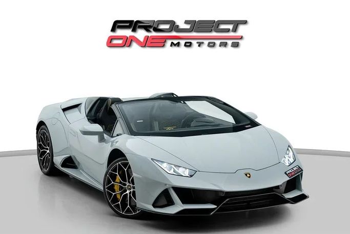 Подержанный Lamborghini Huracán EVO Spyder I Рестайлинг, 5.2 л, 2021 в Дубае от Project One Motors Серый цвет. Европейская | AUTO.AE