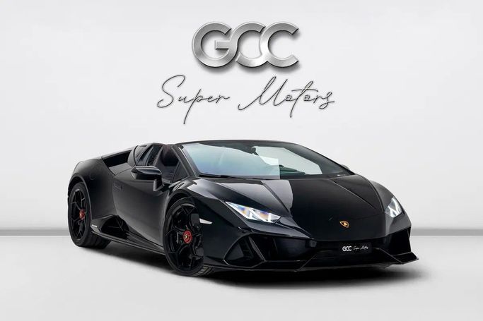 مستعملة Lamborghini Huracán EVO Spyder أنا فيس ليفت, 5.2 l, 2023 في في دبي من GCC Super Motors، اللون أسود. مواصفات الخليج | AUTO.AE