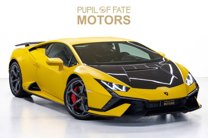 Подержанный Lamborghini Huracán Tecnica I Рестайлинг, 5.2 л, 2023 в Дубае от PUPIL OF FATE MOTORS Желтый цвет. GCC | AUTO.AE | Объявление #258305