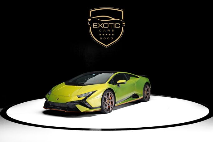 Подержанный Lamborghini Huracán Tecnica I Рестайлинг, 5.2 л, 2023 в ОАЭ, Дубай от Exotic Cars Зеленый цвет. Other | AUTO.AE | Объявление #277002