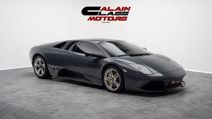 Used Lamborghini Murcielago I Facelift, 6.5 l, 2007 in Dubai by Al Ain Class Motors, Grey color. GCC Specs | AUTO.AE