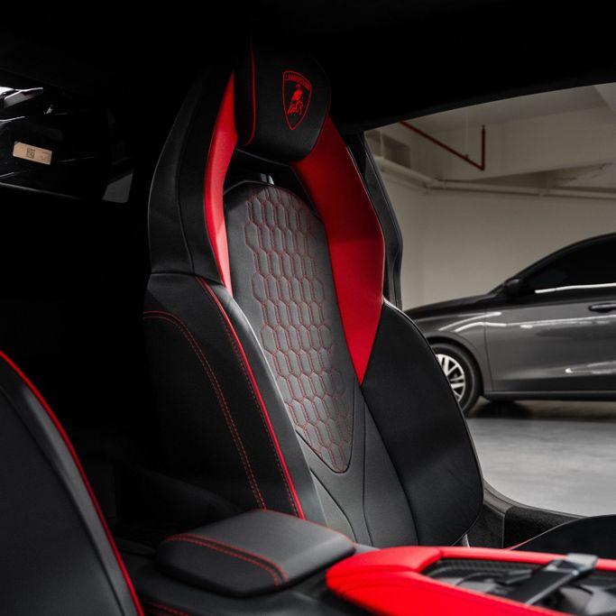 Lamborghini Revuelto, 2024 sport coupe for rent in Dubai by DEIZ, grey color | AUTO.AE