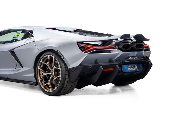 New Lamborghini Revuelto, 6.5 l, 2025 in Dubai by PUPIL OF FATE MOTORS, Silver color. GCC Specs | AUTO.AE