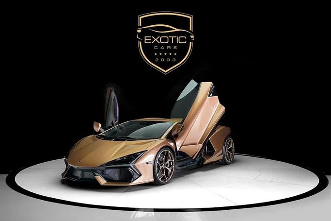 New Lamborghini Revuelto, 6.5 l, 2025 in Dubai by Exotic Cars, Golden color. Other | AUTO.AE