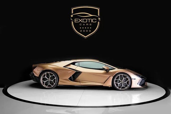 New Lamborghini Revuelto, 6.5 l, 2025 in Dubai by Exotic Cars, Golden color. Other | AUTO.AE