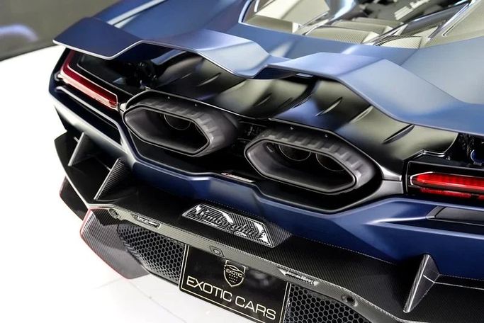 New Lamborghini Revuelto, 6.5 l, 2024 in Dubai by Exotic Cars, Blue color. GCC Specs | AUTO.AE