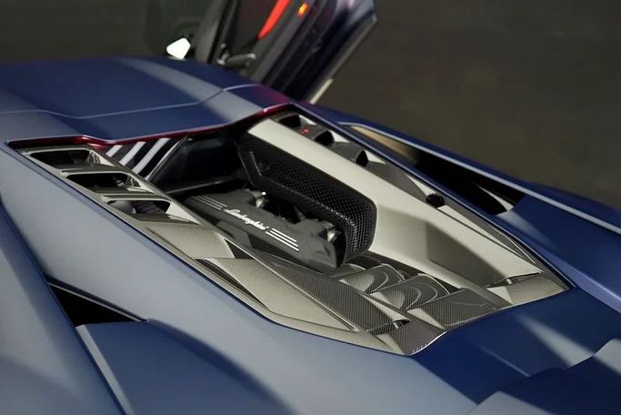 New Lamborghini Revuelto, 6.5 l, 2024 in Dubai by Exotic Cars, Blue color. GCC Specs | AUTO.AE