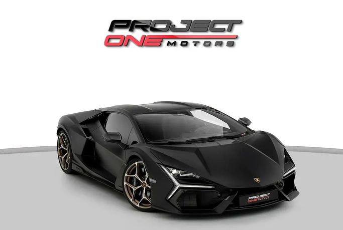 Подержанный Lamborghini Revuelto, 6.5 л, 2025 в Дубае от Project One Motors Черный цвет. Европейская | AUTO.AE