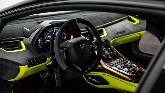 New Lamborghini Sian, 6.5 l, 2021 in Dubai by Al Ain Class Motors, Black color. European Specs | AUTO.AE