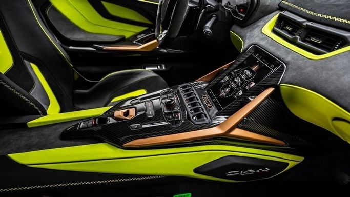 New Lamborghini Sian, 6.5 l, 2021 in Dubai by Al Ain Class Motors, Black color. European Specs | AUTO.AE