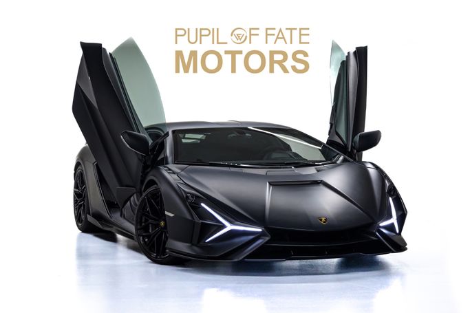 جديدة Lamborghini Sian, 6.5 l, 2022 في في دبي من PUPIL OF FATE MOTORS، اللون أسود. المواصفات الأوروبية | AUTO.AE