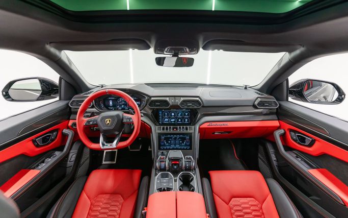 Lamborghini Urus I, 2022 sport suv 5 dr. for rent in Dubai by POF RENTAL, grey color | AUTO.AE