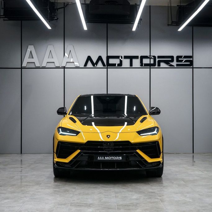 Used Lamborghini Urus Performante I Facelift, 4.0 l, 2024 in Dubai by AAA Motors, Yellow color. European Specs | AUTO.AE