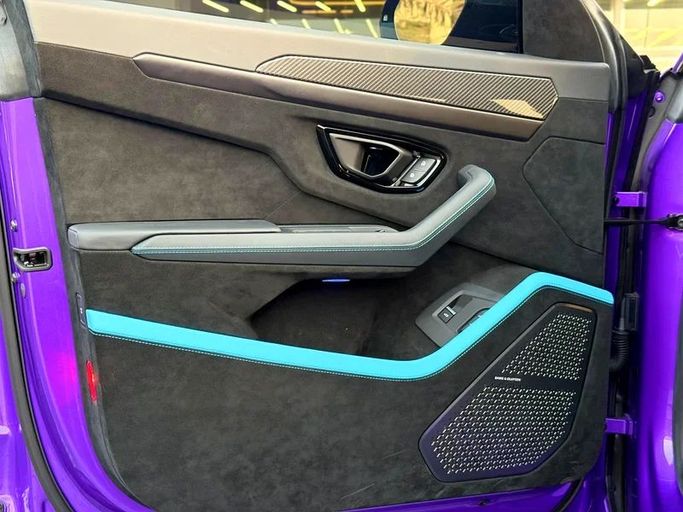 Used Lamborghini Urus Performante I Facelift, 4.0 l, 2024 in Dubai by Auto Bank Motors, Purple color. Korean Specs | AUTO.AE
