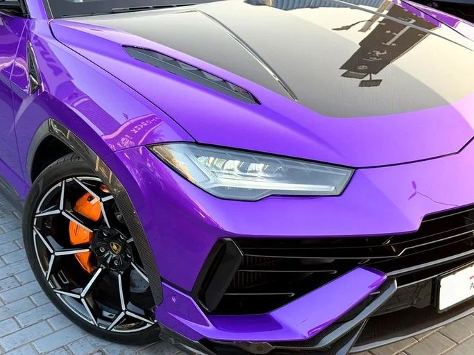 Used Lamborghini Urus Performante I Facelift, 4.0 l, 2024 in Dubai by Auto Bank Motors, Purple color. Korean Specs | AUTO.AE