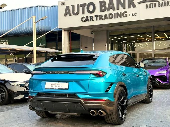 Used Lamborghini Urus Performante I Facelift, 4.0 l, 2024 in Dubai by Auto Bank Motors, Light Blue color. Korean Specs | AUTO.AE