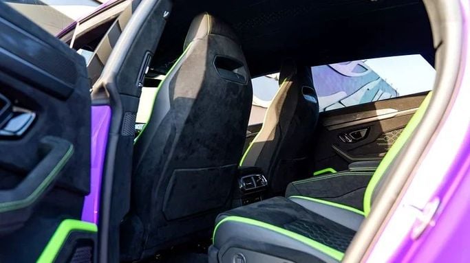 Подержанный Lamborghini Urus Performante I Рестайлинг, 4.0 л, 2024 в Дубае от 8 Ba Motors Пурпурный цвет. Японская | AUTO.AE