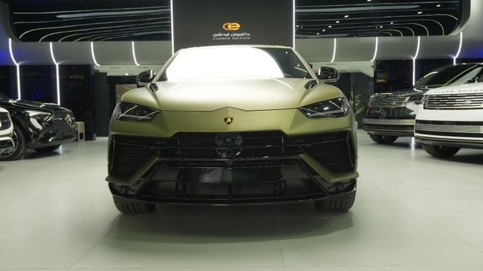 Новый Lamborghini Urus S I Рестайлинг, 4.0 л, 2024 в Дубае от Carbon Edition Motors Зеленый цвет. Other | AUTO.AE