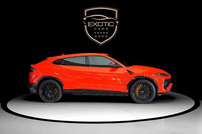 New Lamborghini Urus Se I Facelift, 4.0 l, 2025 in Dubai by Exotic Cars, Orange color. Other | AUTO.AE